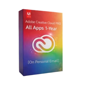Adobe Creative Cloud PRO All Apps – 1 Year Personal Email Subscription