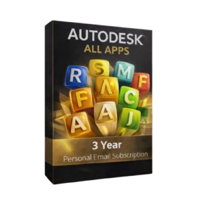 AutoDesk ALL Apps – 3 Year Personal Email Subscription