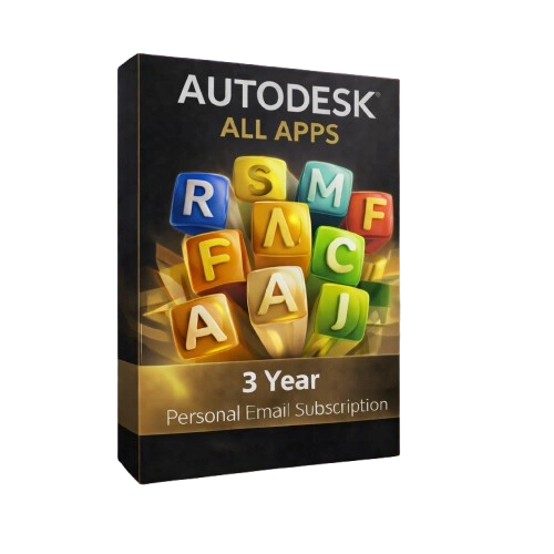 AutoDesk ALL Apps – 3 Year Personal Email Subscription