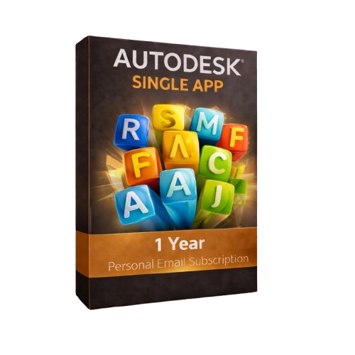 AutoDesk Any Single App – 1 Year Personal Email Subscription