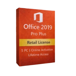 Office 2019 Pro Plus Retail License