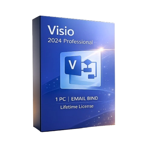 Visio 2024 Professional 1PC Email Bind