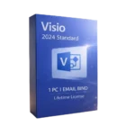 Visio 2024 Standard 1PC Email Bind