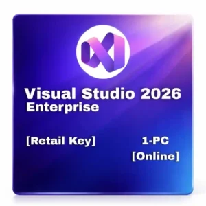 Visual Studio 2026 Enterprise 1PC Retail Lifetime