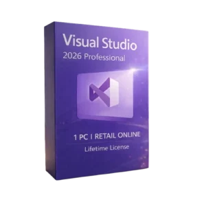 Visual Studio 2026 Pro 1PC Retail Lifetime License