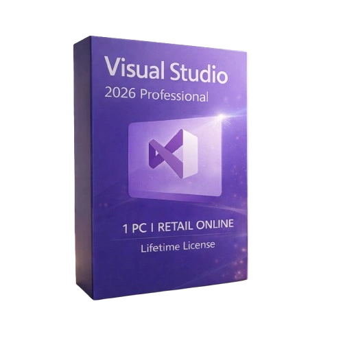 Visual Studio 2026 Pro 1PC Retail Lifetime License