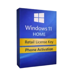 Windows 11 Home Retail License Key – Phone Activation