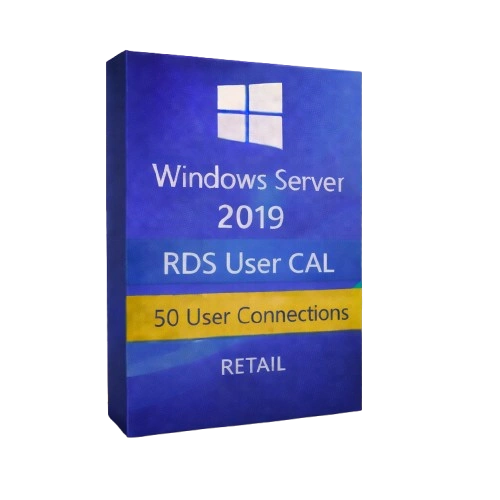 Windows Server 2019 RDS User CAL – 50 User Connections