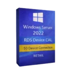 Windows Server 2022 RDS Device CAL – 50 Device Connection