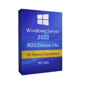 Windows Server 2022 RDS Device CAL – 50 Device Connection