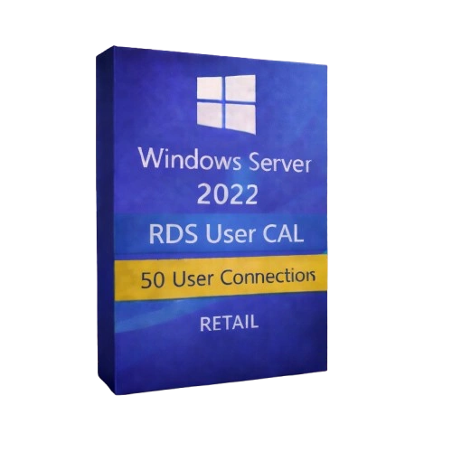 Windows Server 2022 RDS User CAL – 50 User Connections